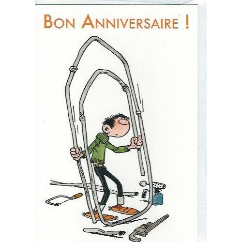 Gaston Lagaffe Bon Anniversaire Franquin Rakuten