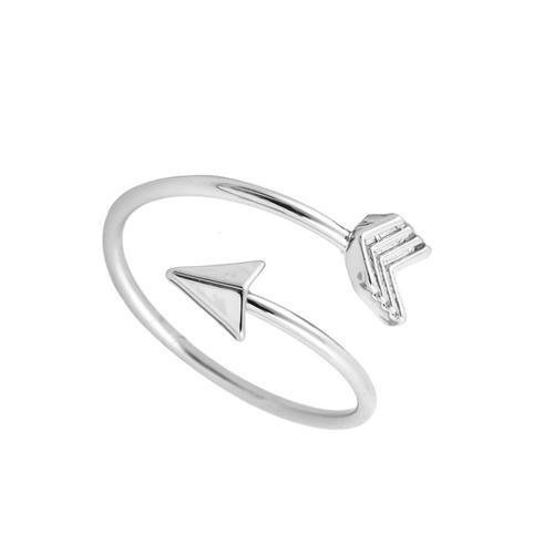 Bague Femme Argent Fleche Ajustable Bijoux Rakuten