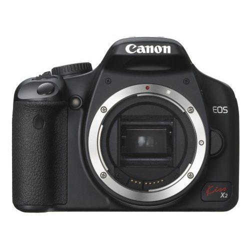Canon Eos Kiss X2 - Appareil Photo Numérique - Reflex - 12.2 Mp - Aps-C - Corps Uniquement - Noir