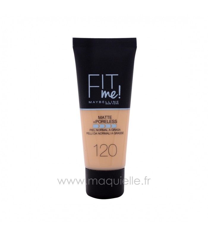 Fond De Teint Fit Me ! Gemey Maybelline 120 Classic Ivory