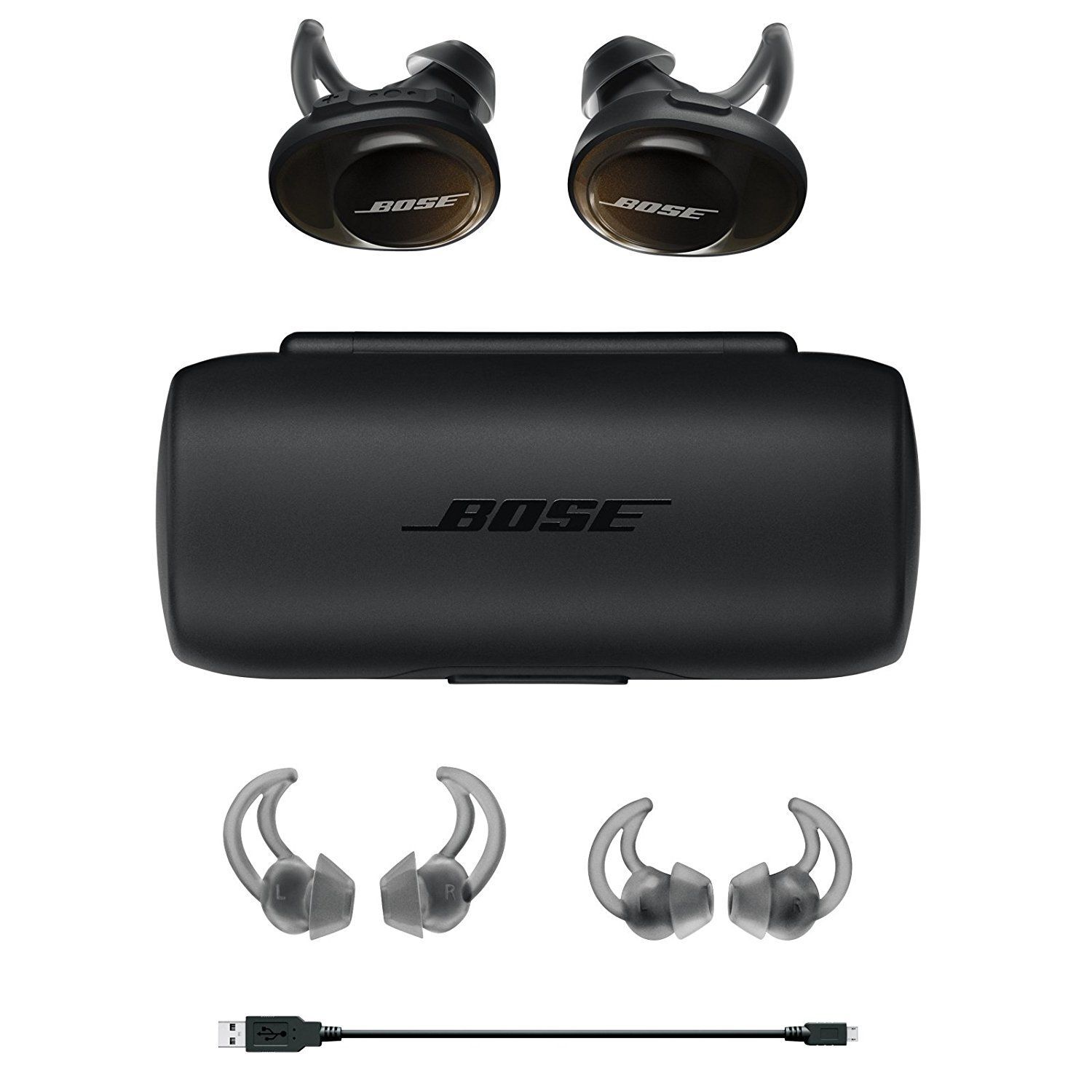 Bose SoundSport Free Véritables écouteurs sans fil avec micro intraauriculaire Bluetooth