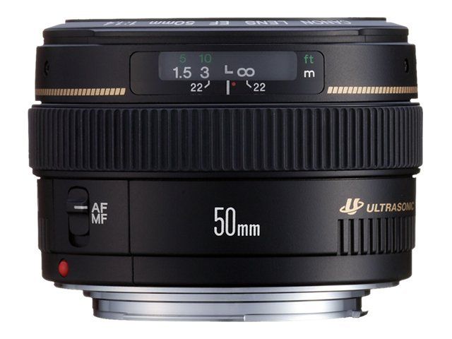 Canon EF 50 mm f1.4 USM - vue 2