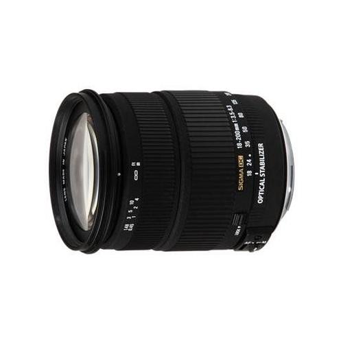 Objectif Sigma - Fonction Zoom - 18 Mm - 200 Mm - F/3.5-6.3 Dc Os - Canon Ef
