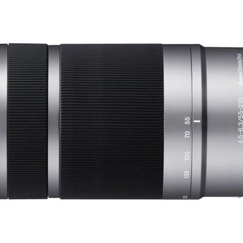 Objectif Sony Sel55210 - Fonction Zoom - 55 Mm - 210 Mm - F/4.5-6.3 Oss - Sony E-Mount - Pour A Nex 3Nl, 3Ny, 5Rl, 5Ry, 5T, 5Ty, 6, 6L, 6Y; A1; A3000; A7; A7R; A7R Iv