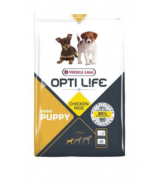 Croquettes Opti Life Pour Chiot Petites Races Sac 7,5 Kg