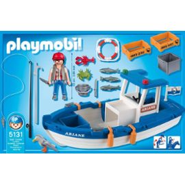 playmobil bateau peche
