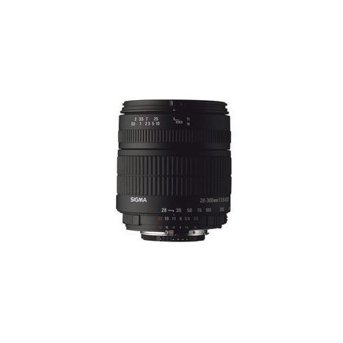 Sigma 28-300 Mm F3.5-6.3 Dg Macro 62 Mm Objectif (Adapté À Nikon F) Noir