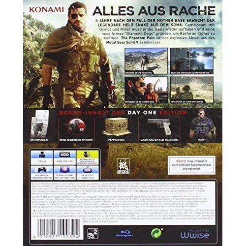 Metal Gear Solid V : The Phantom Pain - Édition Day One [Import Allemand]