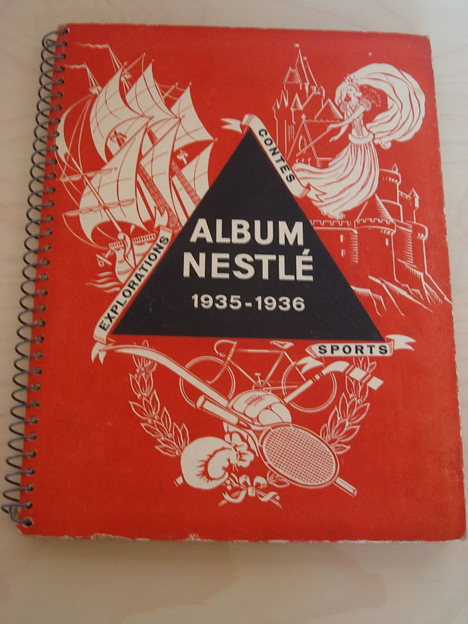 Album nestlé 1935 d'occasion  