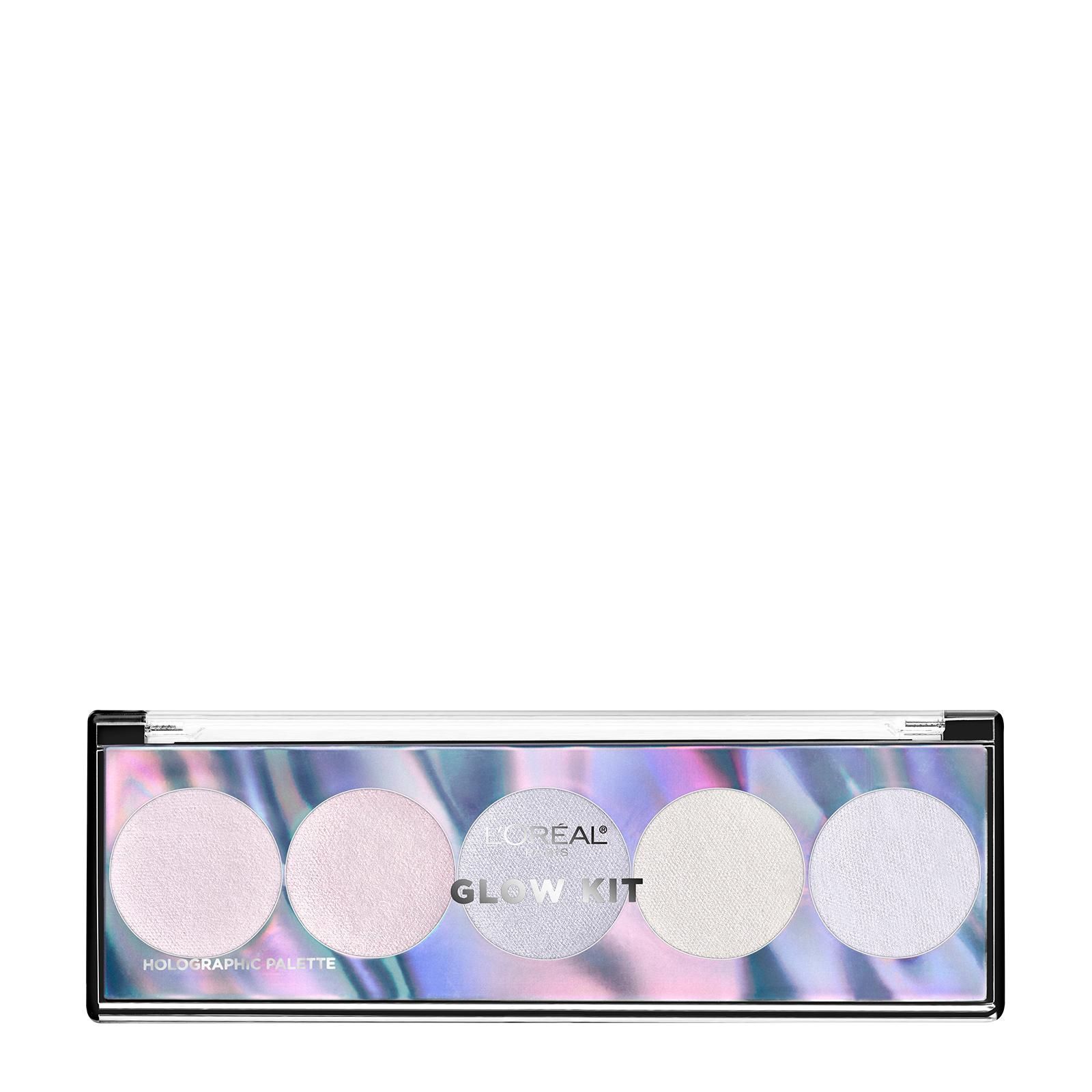 'oreal Highlighter Palette Glow Kit 01 Holographic