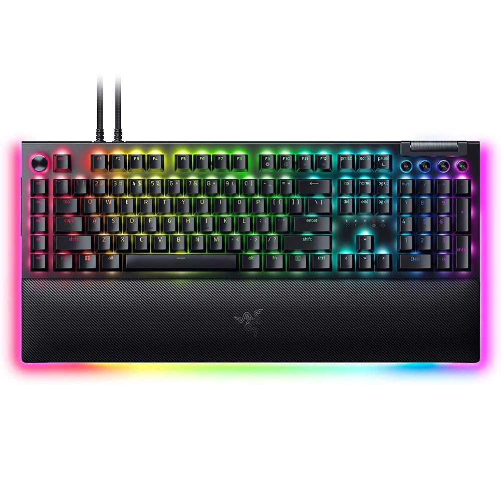 Clavier mécanique Razer Blackwidow V4 Pro Rgb Us Green Switch