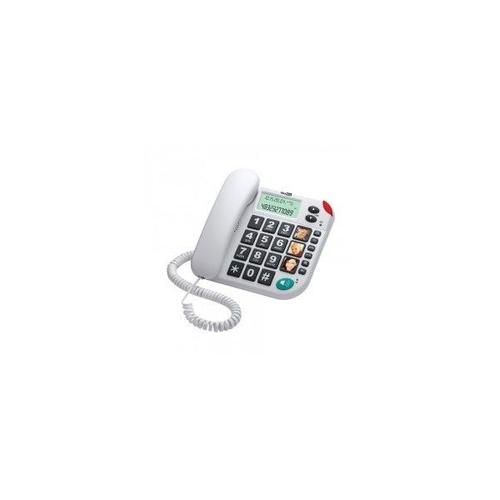 Telephone Filaire Kxt480 Blanc Maxcom