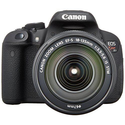 Canon Baiser Mono-Objectif Reflex Eos Numã©Rique Kit De Lentille X7I Ef-S18-135Mm F3.5-5.6 Is Stm Vient Kissx7I-18135Isstmlk