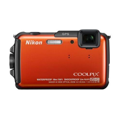 Appareil Photo Numérique Nikon Coolpix Aw110 18M Étanche L'Impact 2M Soleil Orange Aw110Or
