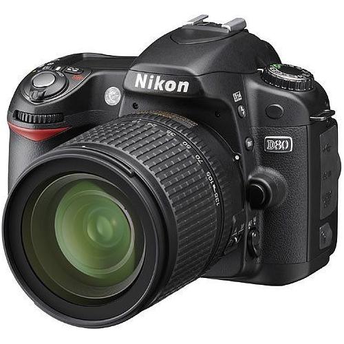Appareil Reflex Mono-Objectif Numã©Rique Nikon Kit D'Objectif D80 Af-S Dx 18-135G