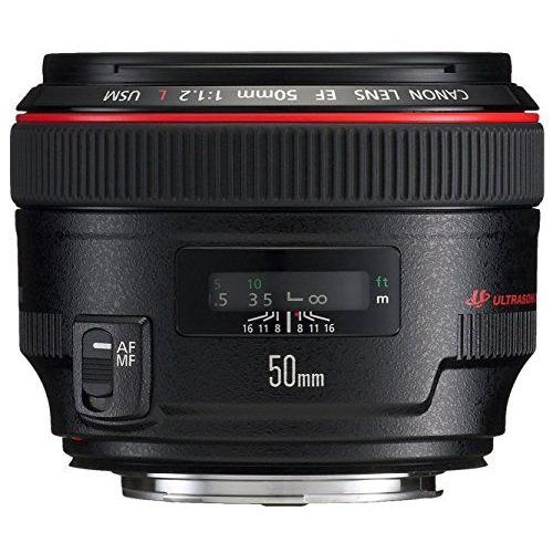 Canon Unique-Focus Objectif Standard Ef50Mm F1.2L Usm Correspondance Complã¨Te De Taille