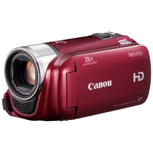 Canon Camã©Ra Vidã©O Numã©Rique Ivis Hf R21 Rouge Ivishfr21Rd Correction 20X Poignã©E De Main Optique Intã©Grã© Dans La Mã©Moire 32Go