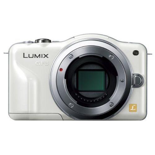 Panasonic Lumix Mirrorless Mono-Objectif Appareil Photo / Corps Entier Film Haute Dã©Finition Slr Coquille Blanche Dmc-Gf3-W