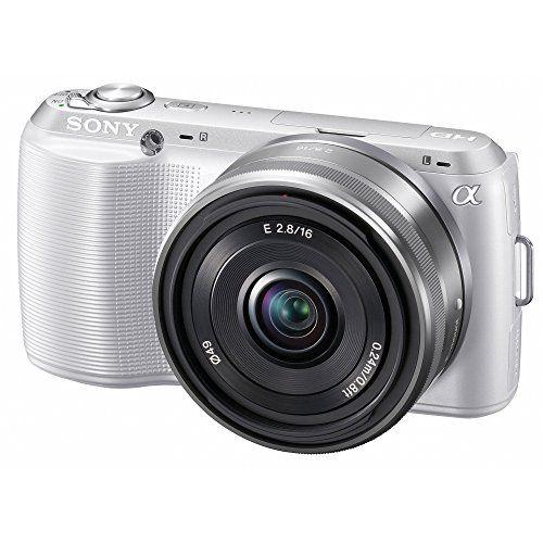 Sony Sony Sans Miroir Reflex ? Nex-C3 Ã Double Lentille Kit E 16Mm F2.8 + E 18-55Mm F3.5-5.6 Oss Est Livrã© Avec Blanc Nex-C3D / W