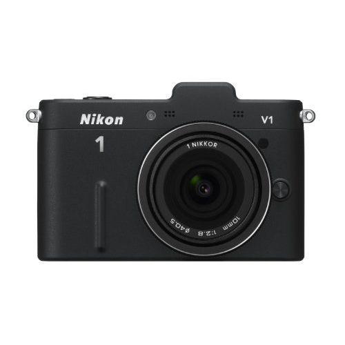 Nikon Appareil Photo Mirrorless Mono-Objectif Nikon 1 (Nikonwan) V1 (Buiwan) Kit Lentille Mince Noir N1 V1Ulk Bk