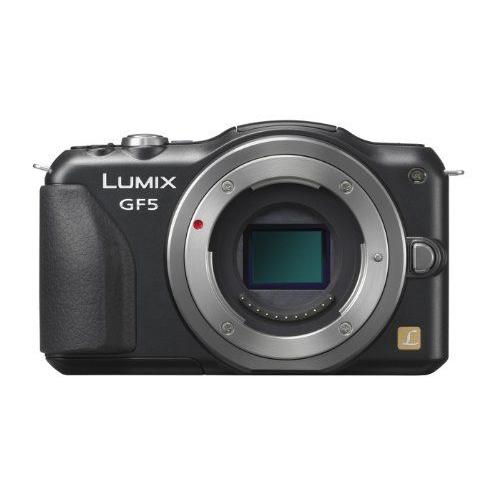 Panasonic Camã©Ra Mirrorless Mono-Objectif Lumix Gf5 Corps 12.1 Millions De Pixels Esprit Noir Dmc-Gf5-K
