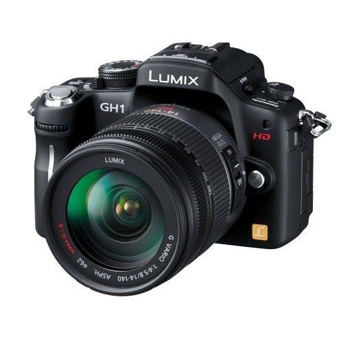 Panasonic Appareil Photo Reflex Numã©Rique Kit D'Objectif Lumix Gh1 Comfort Noir Dmc-Gh1K-K