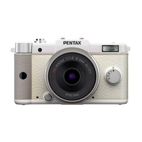 Pentax Mirrorless Slr Q Kit De Lentille Pentaxqlkwh Blanc