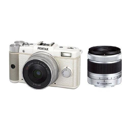 Kit Double Objectif Pentax Mirrorless Slr Q Pentaxqwlkwh Blanc
