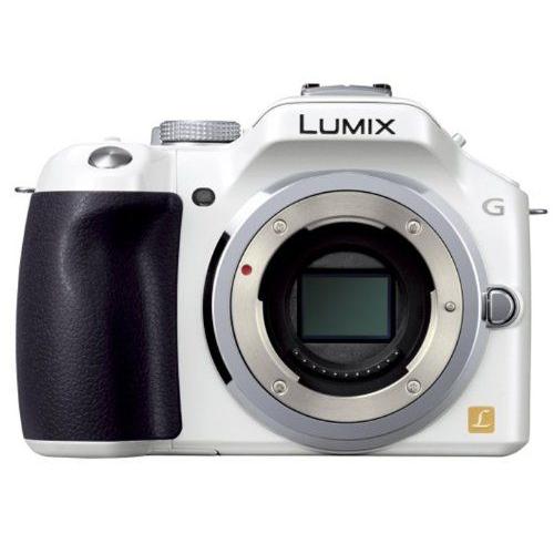 Panasonic Mirrorless Mono-Objectif Appareil Photo Lumix Corps G5 16050000 Pixel Coquille Blanche Dmc-G5-W