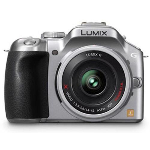 Panasonic Mirrorless Camã©Ra Mono-Objectif Lumix Kit Lentille G5 Objectif Zoom éLectrique Est Livrã© Avec Argent Massif Dmc-G5X-S