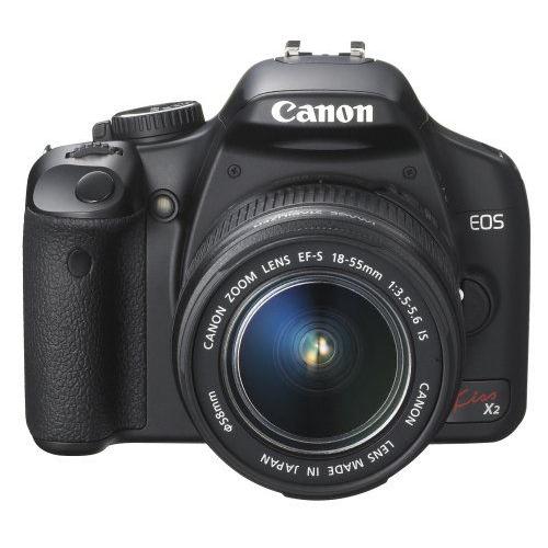 Canon Kit Reflex Mono-Objectif Eos Kiss X2 Lentille Numã©Rique Kissx2-Lkit