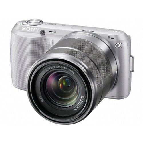 Sony Sony Sans Miroir Reflex ? Kit D'Objectif Zoom Nex-C3 Argent Nex-C3K / S