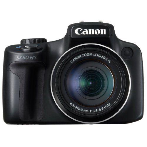 Canon Powershot Sx50 Hs - Appareil Photo Numérique - Compact - 12.1 Mp - 1080P - 50X Zoom Optique