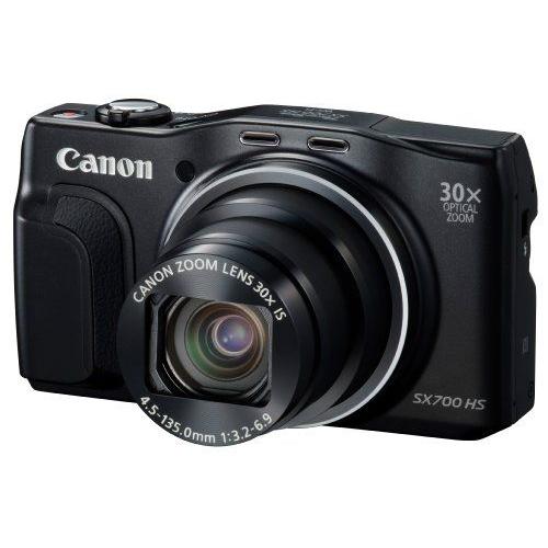 Canon Powershot Sx700 Hs - Appareil Photo Numérique - Compact - 16.1 Mp - 30X Zoom Optique - Wi-Fi, Nfc - Noir