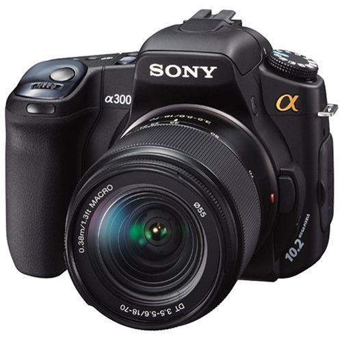 Sony Sony Reflex Mono-Objectif Numã©Rique ?300 De L'Appareil Photo 18-70 Lentille Kit Dslra300K Noir
