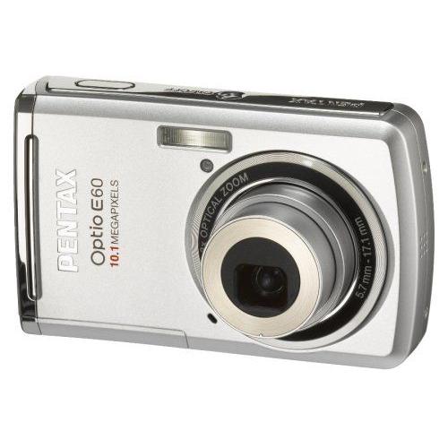 Appareil Photo Numérique Pentax Optio (Optio) E60 Argent 10,1 Millions De Pixels Zoom Optique 3X Optioe60S