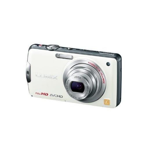 Appareil Photo Numã©Rique Panasonic Lumix Fx700 Coquille Blanche Zoom Optique Dmc-Fx700-W 1410 Millions De Pixels 5X Grand-Angle 24Mm 3.0-Inch Lcd Tactile Full Hd Vidã©O Haute Vitesse En Mode Rafale