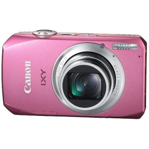 Appareil Photo Numérique Canon Ixy50S Rose Ixy50S (Pk) 1000 Mégapixels Cmos Rétro-Éclairé Zoom Optique 10X 3.0 Pouces De Large Lcd Vidéos Full Hd