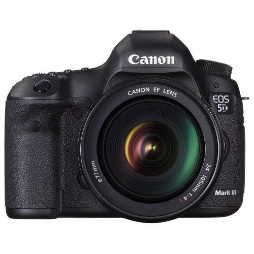 Canon Eos 5D Mark Iii - Appareil Photo Numérique - Reflex - 22.3 Mp - Cadre Plein - 1080P - 4.3X Zoom Optique Objectif Ef 24-105 Mm Is
