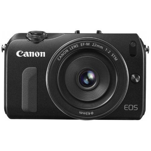 Canon Eos M - Appareil Photo Numérique - Sans Miroir - 18.0 Mp - Aps-C - 1080P Objectif Pancake 22 Mm - Noir Brillant