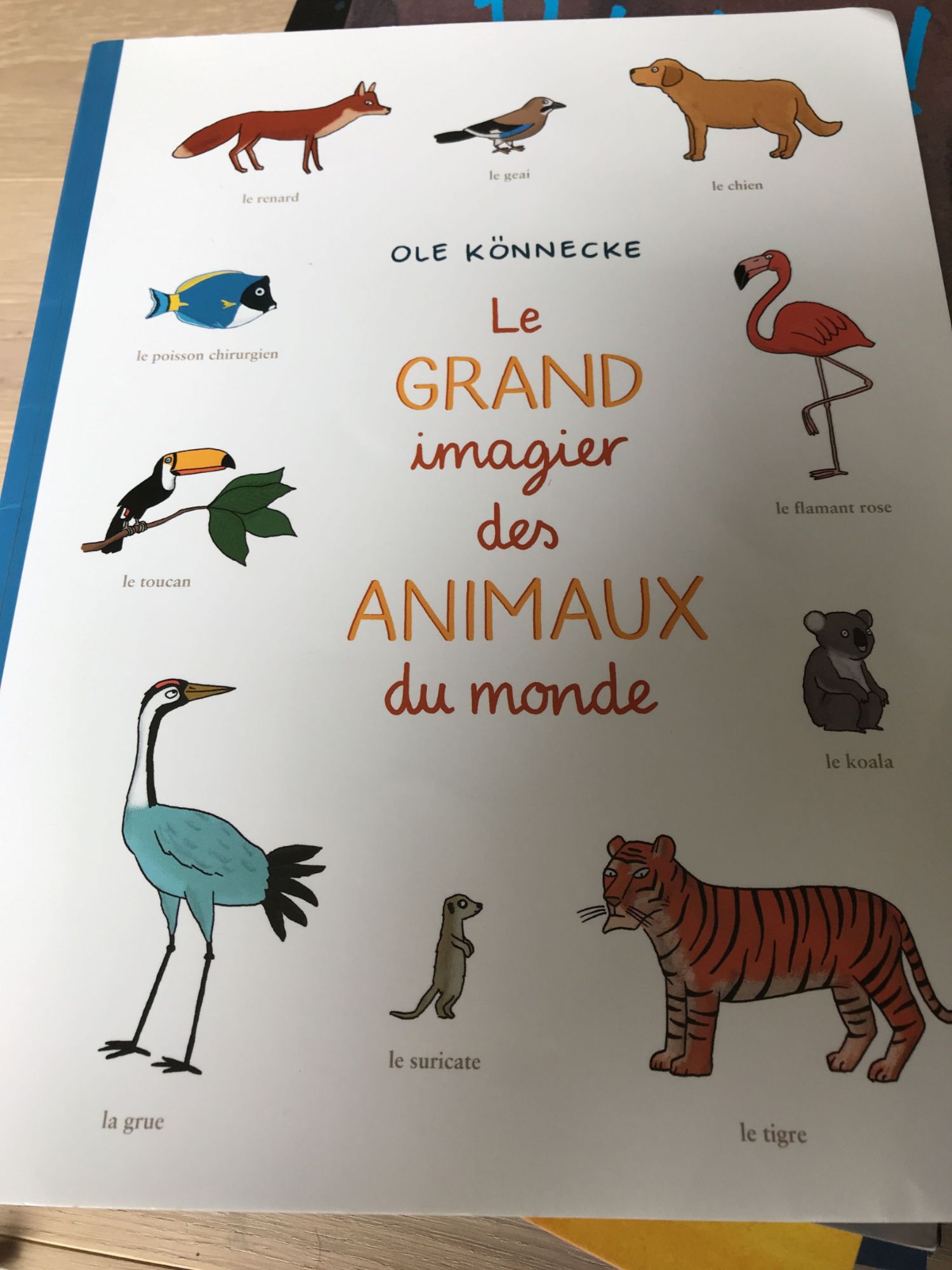 Le grand imagier des animaux du monde
