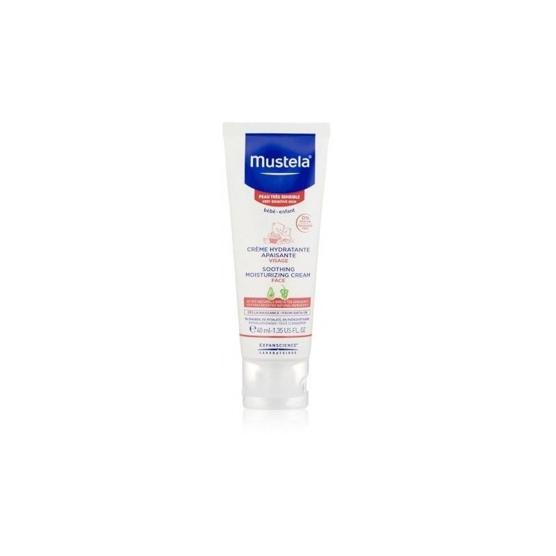 Mustela Crema Facial Hidratante Calmante Pieles Sensibles 40 Ml