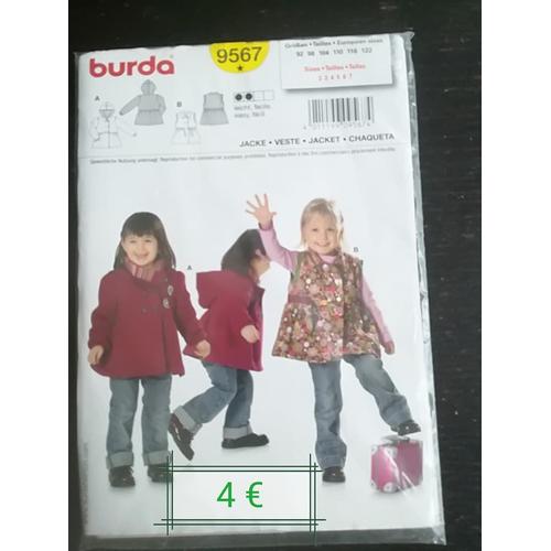 Patron Burda Enfant Loisirs Creatifs Rakuten