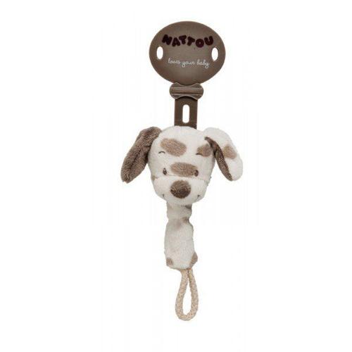 Attache Sucette Max Le Chien Max, Noa & Tom - Nattou