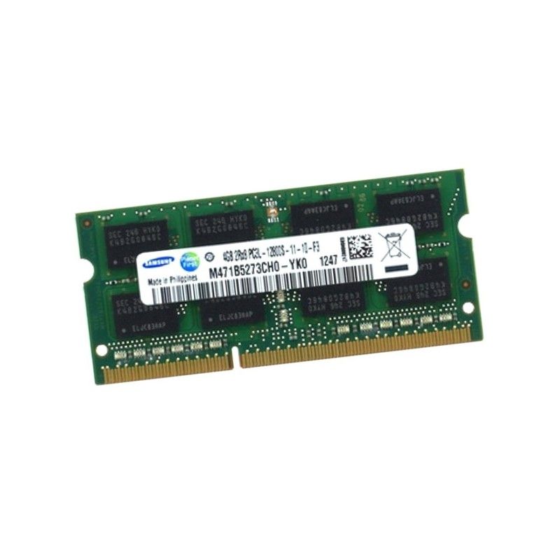 4Go RAM PC Portable SODIMM Samsung M471B5273CH0 YK0 PC3L 1600MHz DDR3