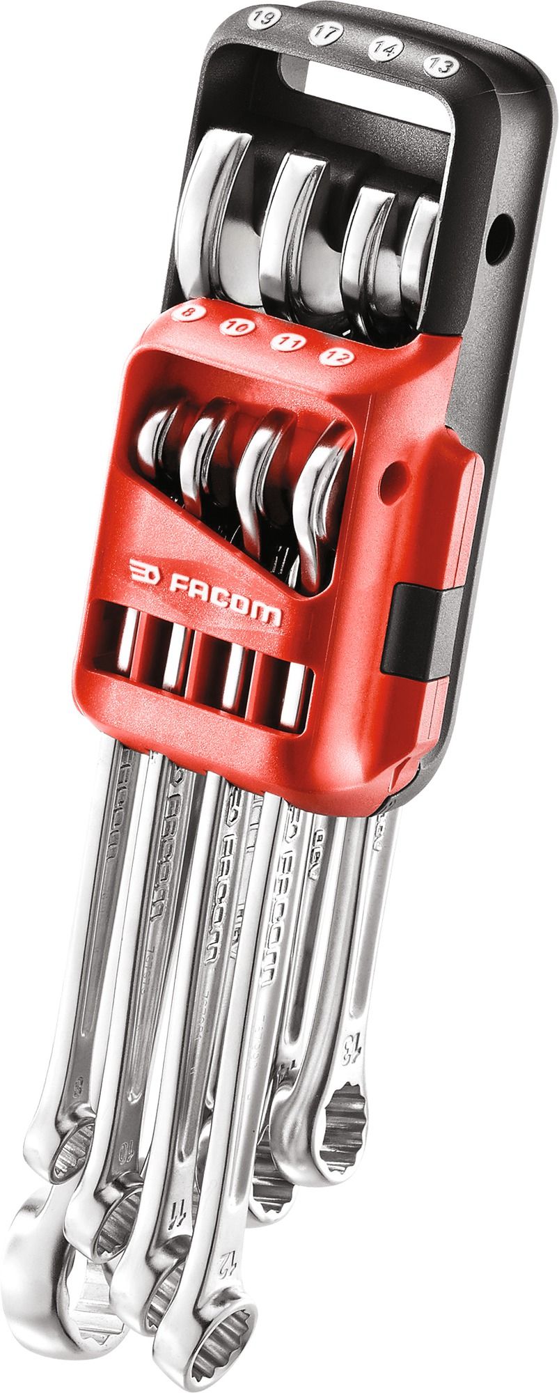 Jeu de 8 clès mixtes sur étui portatif Facom - 440.JP8