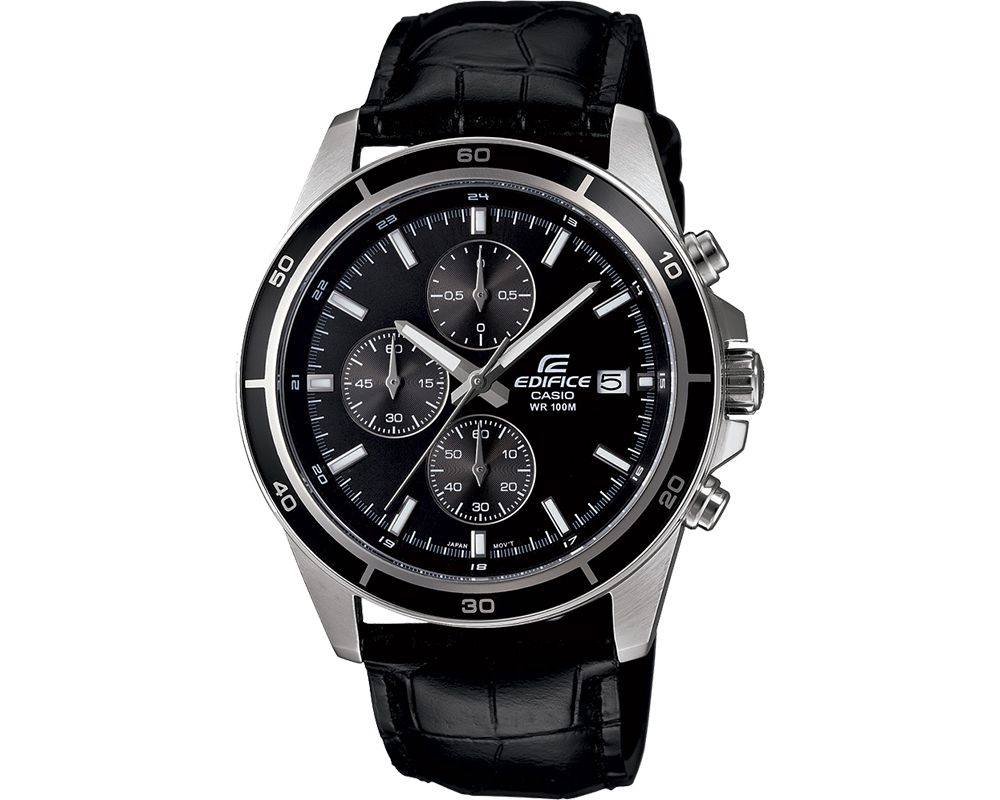 Montre CASIO EDIFICE Cuir véritable Étanchéité 10 Atm - vue 2