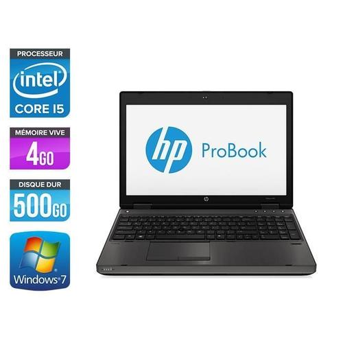 PC Portable HP 6570B - i5 - 4Go - 500Go Hdd - 15.6'' - W7