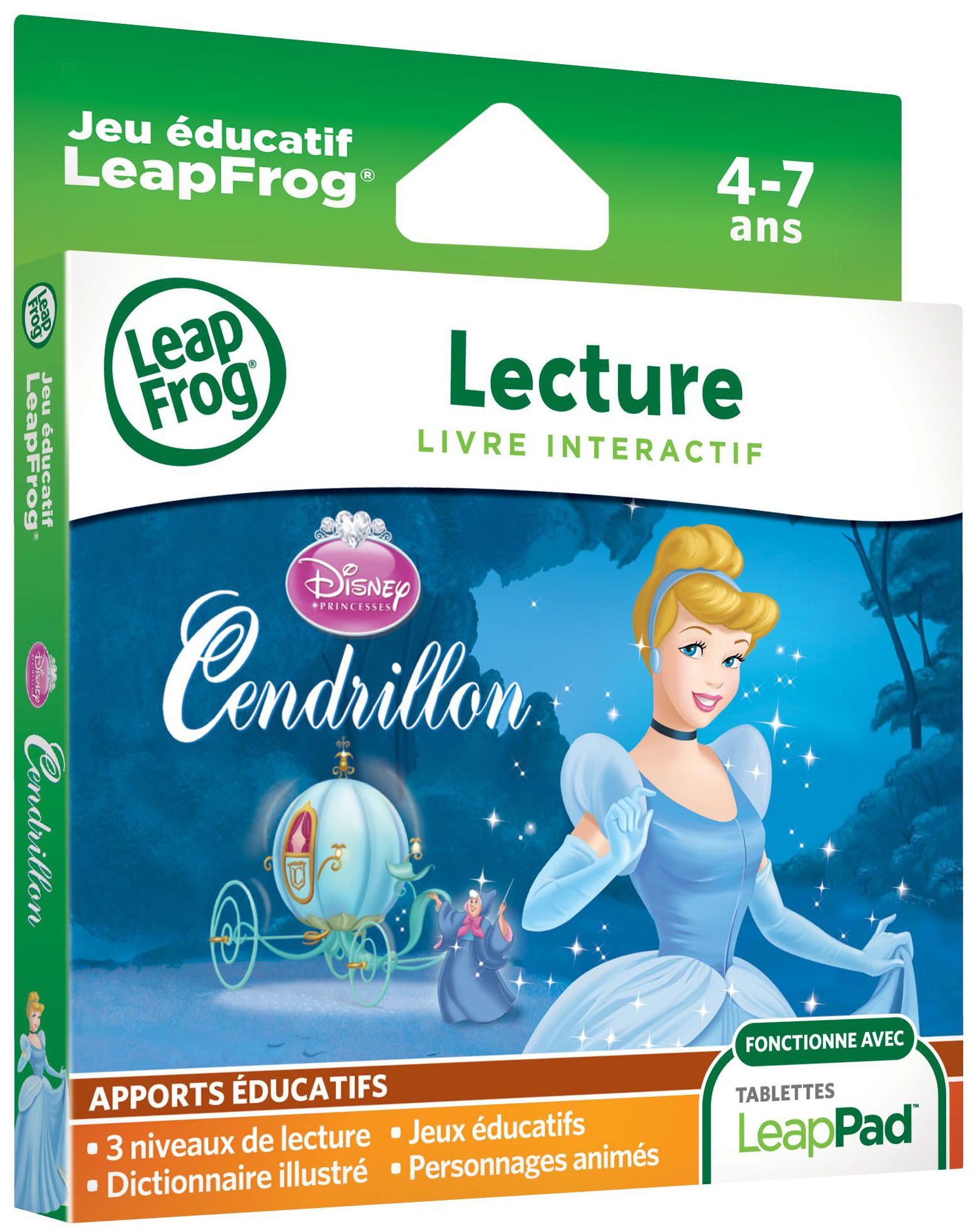 Leappad Leapster Explorer Jeu Ultra E Livre Cendrillon
