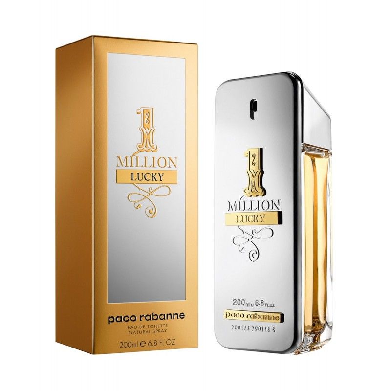 1 Million Lucky Paco Rabanne Eau De Toilette Spray - vue 2